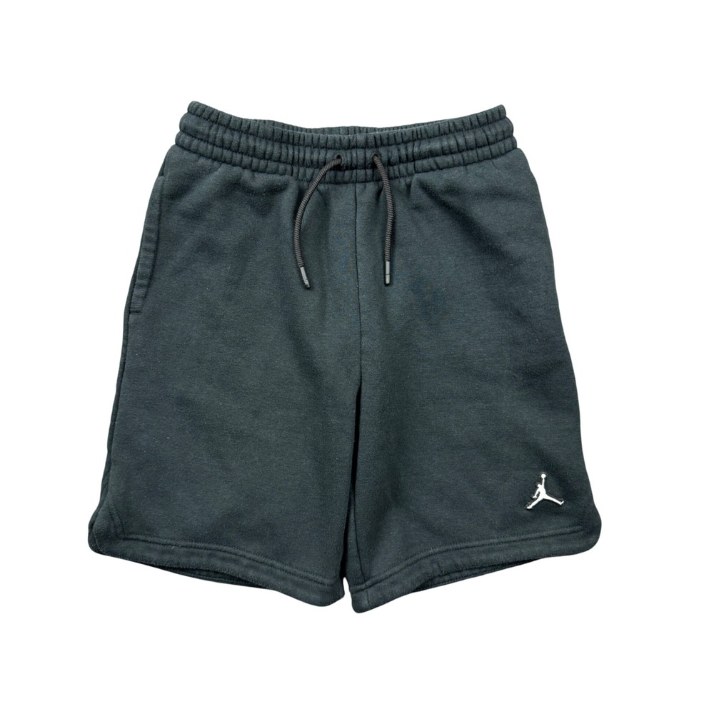 Jordan Kids Youth Boys Size Large 12-13 Yrs Black Fleece Basketball Shorts